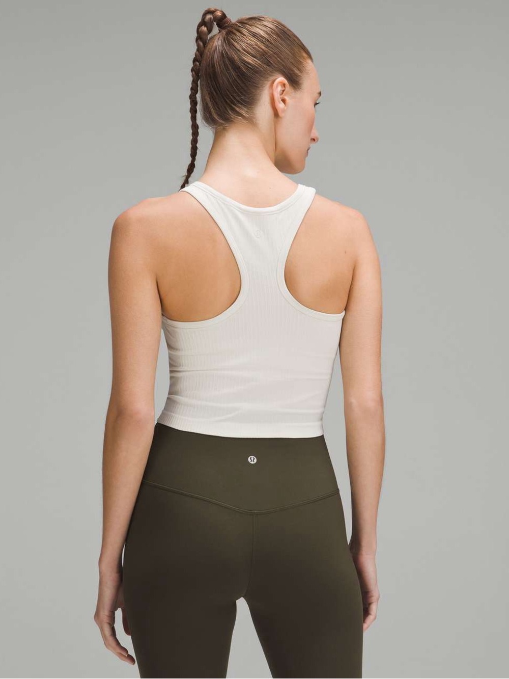 Lululemon Ebb to Street Cropped Racerback Tank Top